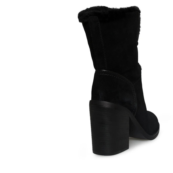 UGG JERENE BLACK BOOTS - size 9.5 - Picture 5 of 10